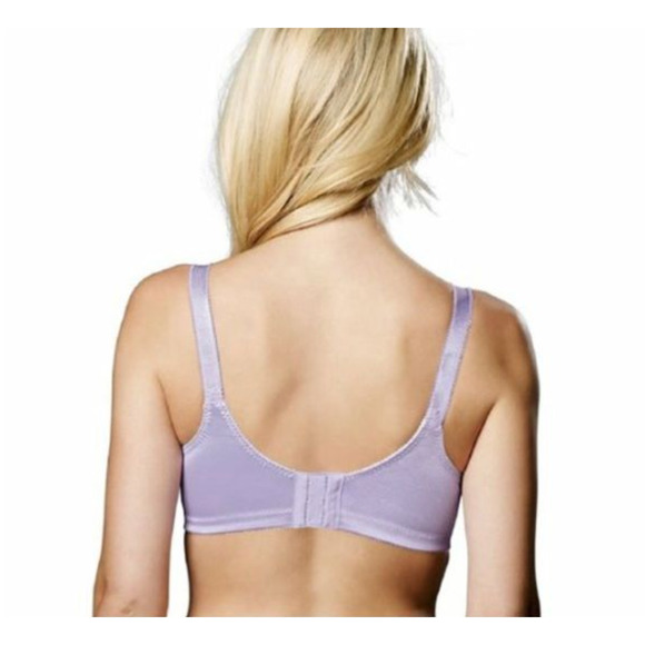 Bali Cool Comfort Classic Support Bra Lavender Moon Purple Size 36 B NWT - Picture 2 of 5
